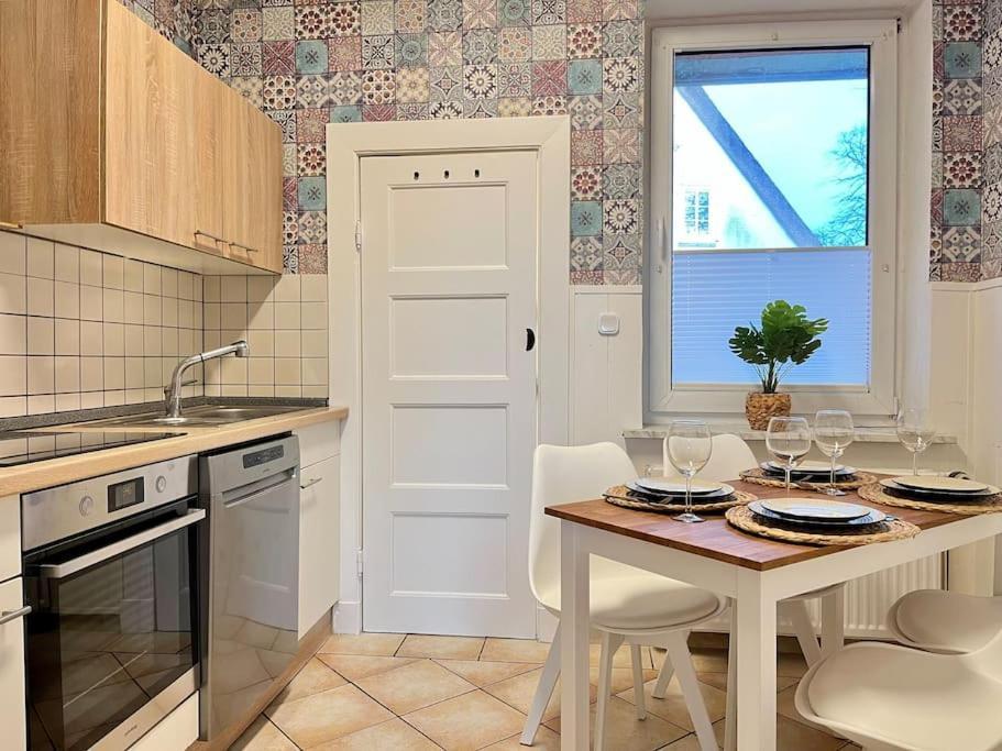 Apartment Perlmutt Mit Balkon Husum  Esterno foto