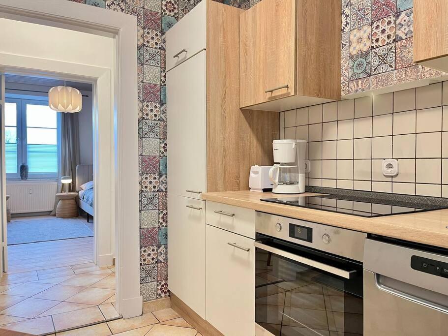 Apartment Perlmutt Mit Balkon Husum  Esterno foto